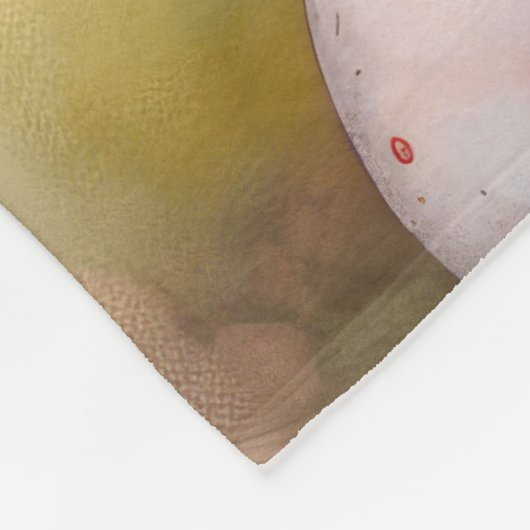 イースターエッグホリデー付きワイマランアドッグ フリースブランケット (角)