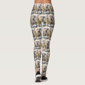 イースターエッグホリデー付きワイマランアドッグ レギンス (裏面)