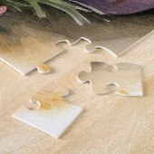 イースターエッグホリデー付きWirefox Terrier Dog ジグソーパズル (側面)