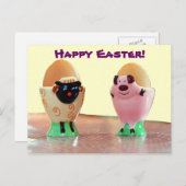 イースターエッグホルダーポストカード シーズンポストカード (正面/裏面)