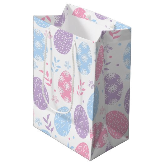 イースターエッグミディアム抱き枕 ミディアムペーパーバッグ (正面アングル)