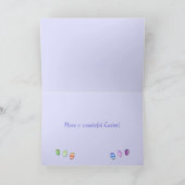 イースターエッグライド(写真フレームテンプレート) シーズンカード (内部)