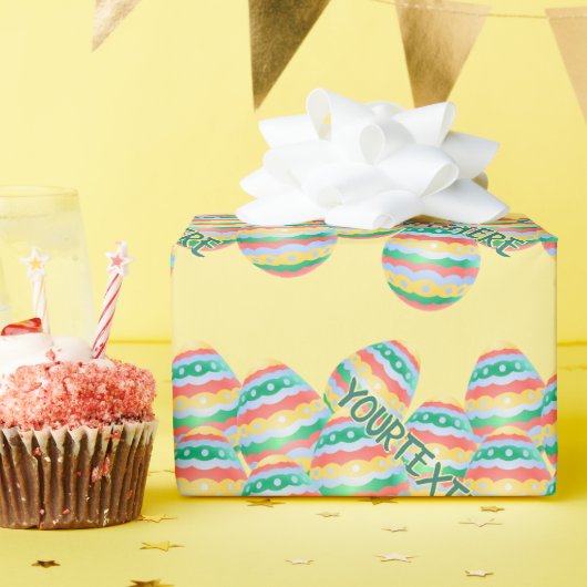 イースターエッグラッピング紙フェスティバルイースターギフトペーパー ラッピングペーパー (誕生日パーティー)