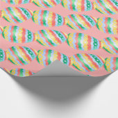 イースターエッグラッピング紙フェスティバルイースターギフトペーパー ラッピングペーパー (角)