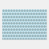 イースターエッグラッピング紙フラットシートセット3 ラッピングペーパーシート (正面3)