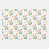 イースターエッグラッピング紙フラットシートセット3 ラッピングペーパーシート (正面3)