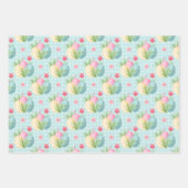 イースターエッグラッピング紙フラットシートセット3 ラッピングペーパーシート (正面2)