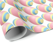 イースターエッグラッピング紙 ラッピングペーパー (ロールコーナー)