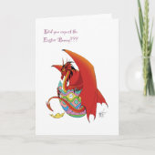 イースターエッグレッドドラゴン シーズンカード (正面)