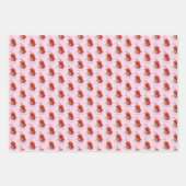 イースターエッグレッドドラゴン ラッピングペーパーシート (正面2)