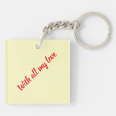 イースターエッグヴィンテージコレクシ人気があるョン キーホルダー (裏面)