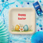 イースターエッグヴィンテージコレクシ人気があるョン ペーパープレート (パーティー)