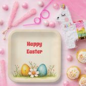 イースターエッグヴィンテージコレクシ人気があるョン ペーパープレート (パーティー)