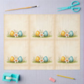 イースターエッグヴィンテージコレクシ人気があるョン 薄葉紙 (クラフト)