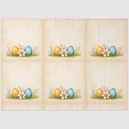 イースターエッグヴィンテージコレクシ人気があるョン 薄葉紙 (正面)