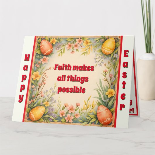 イースターエッグヴィンテージトレンディーコレクション カード (正面)