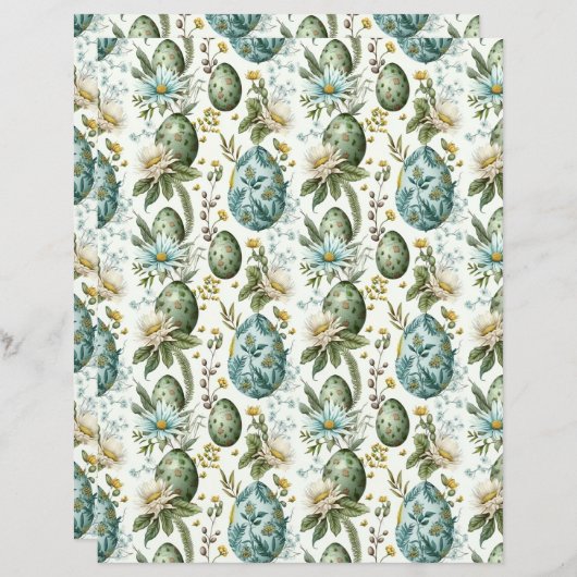 イースターエッグヴィンテージノスタルジックパターンNo2 (正面/裏面)