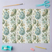 イースターエッグヴィンテージノスタルジックパターンNo2 薄葉紙 (クラフト)