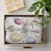 イースターエッグヴィンテージノスタルジックパターンNo7 薄葉紙 (ギフト)