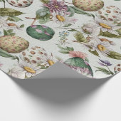 イースターエッグヴィンテージノスタルジックパターンNo8 ラッピングペーパー (角)