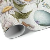 イースターエッグヴィンテージノスタルジックパターンNo8 ラッピングペーパー (ロールコーナー)