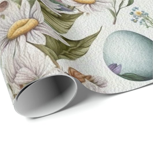 イースターエッグヴィンテージノスタルジックパターンNo8 ラッピングペーパー (ロールコーナー)