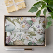 イースターエッグヴィンテージノスタルジックパターンNo8 薄葉紙 (ギフト)