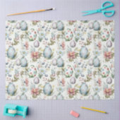 イースターエッグヴィンテージノスタルジックパターンNo 13 薄葉紙 (クラフト)