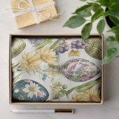 イースターエッグヴィンテージノスタルジックパターンNo 15 薄葉紙 (ギフト)