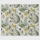 イースターエッグヴィンテージノスタルジックパターンNo 18 ラッピングペーパー (フラット)