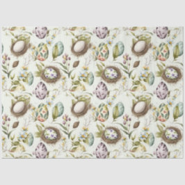 イースターエッグヴィンテージノスタルジックパターンNo 19 薄葉紙