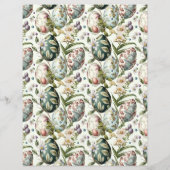 イースターエッグヴィンテージ懐かしいパターン (裏面)