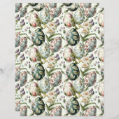 イースターエッグヴィンテージ懐かしいパターン (正面/裏面)