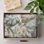 イースターエッグヴィンテージ懐かしいパターン 薄葉紙 (ギフト)