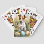 イースターエッグ付きジャック・ラッセル トランプ (裏面)