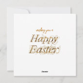 イースターエッグ付きピーターイースターバニー シーズンカード (裏面)