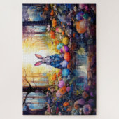 イースターエッグ付きピーターイースターバニー ジグソーパズル (縦)