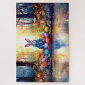 イースターエッグ付きピーターイースターバニー ジグソーパズル (縦)