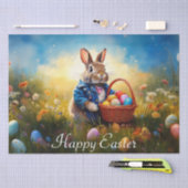 イースターエッグ付きピーターイースターバニー 薄葉紙 (クラフト)