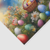 イースターエッグ付きピーターイースターバニー 薄葉紙 (詳細)