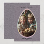 イースターエッグ写真 シーズンカード (正面/裏面)