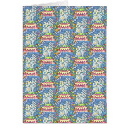 イースターエッグ妖精、ファンタジーラビットノートカ空白のード