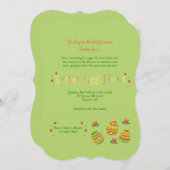 イースターエッグ招待状 招待状 (正面/裏面)