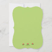 イースターエッグ招待状 招待状 (裏面)