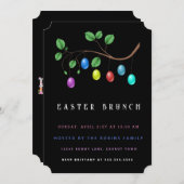 イースターエッグ招待状 招待状 (正面/裏面)
