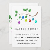 イースターエッグ招待状 招待状 (正面/裏面)