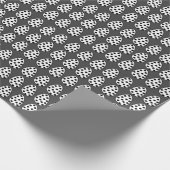 イースターエッグ水玉模様ハッピーイースターパターン ラッピングペーパー (角)