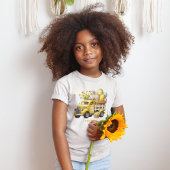 イースターエッグ満載のギンガムヴィンテージトラックTシャツ トドラーTシャツ