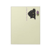 イースターエッグ狩りおもしろい猫 ノートパッド (回転)