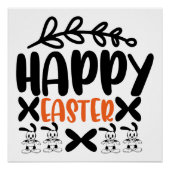 イースターエッグ狩りおもしろい – イースター ポスター (正面)